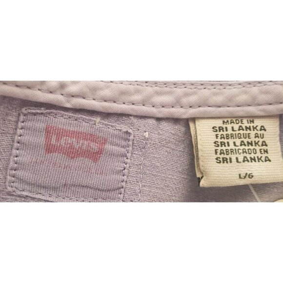 NWT LEVI'S ® RYDON CUTOUT LIGHT WASH ROMPER LARGE - Picture 11 of 11